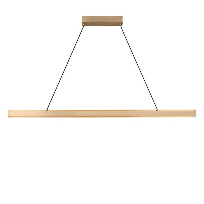 Myhouse Lighting Generation Lighting - GLC1911SB - Linear Chandelier - Aro - Satin Brass