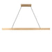 Myhouse Lighting Generation Lighting - GLC1911SB - Linear Chandelier - Aro - Satin Brass