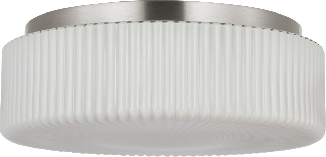 Myhouse Lighting Generation Lighting - GLF1992BN - Two Light Flush Mount - Axira - Brushed Nickel