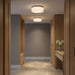 Myhouse Lighting Generation Lighting - GLF1992BN - Two Light Flush Mount - Axira - Brushed Nickel