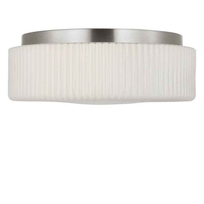 Myhouse Lighting Generation Lighting - GLF1992BNE - Two Light Flush Mount - Axira - Brushed Nickel