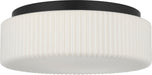 Myhouse Lighting Generation Lighting - GLF1992MBK - Two Light Flush Mount - Axira - Midnight Black