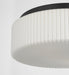 Myhouse Lighting Generation Lighting - GLF1992MBK - Two Light Flush Mount - Axira - Midnight Black