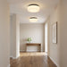 Myhouse Lighting Generation Lighting - GLF1992MBK - Two Light Flush Mount - Axira - Midnight Black