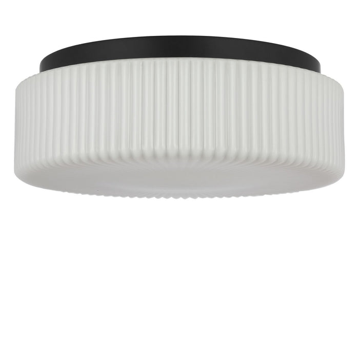 Myhouse Lighting Generation Lighting - GLF1992MBKE - Two Light Flush Mount - Axira - Midnight Black