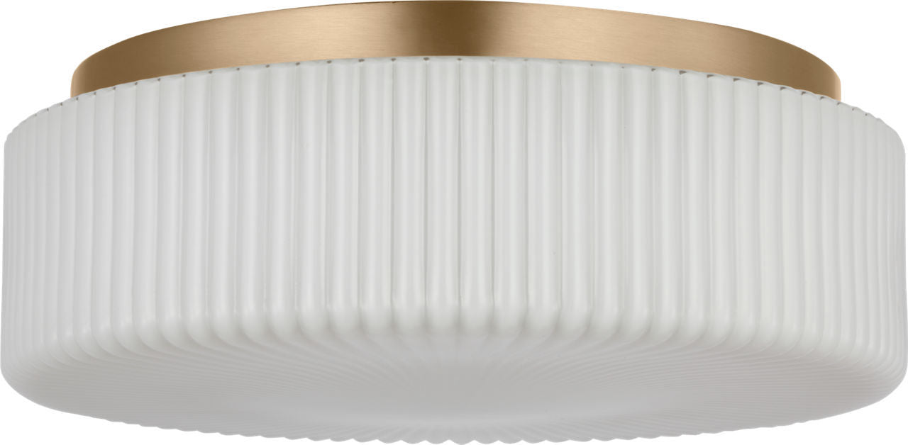 Myhouse Lighting Generation Lighting - GLF1992SB - Two Light Flush Mount - Axira - Satin Brass