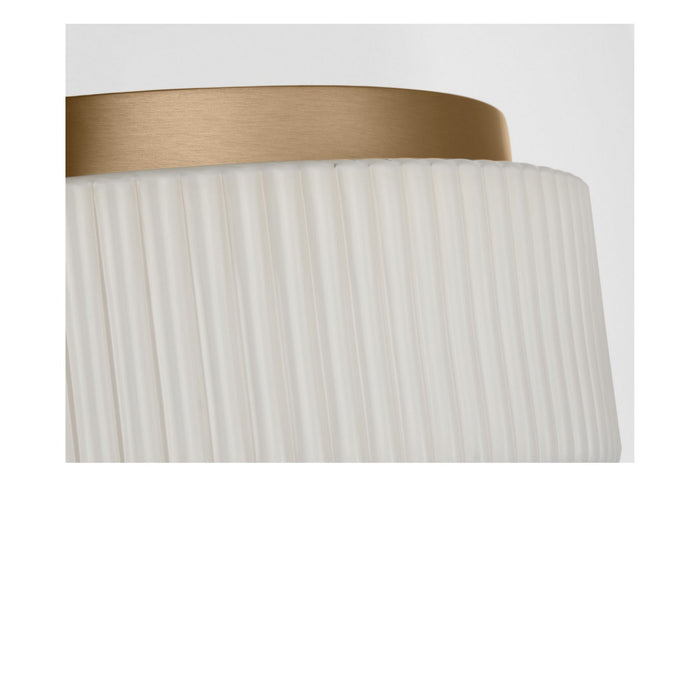 Myhouse Lighting Generation Lighting - GLF1992SBE - Two Light Flush Mount - Axira - Satin Brass