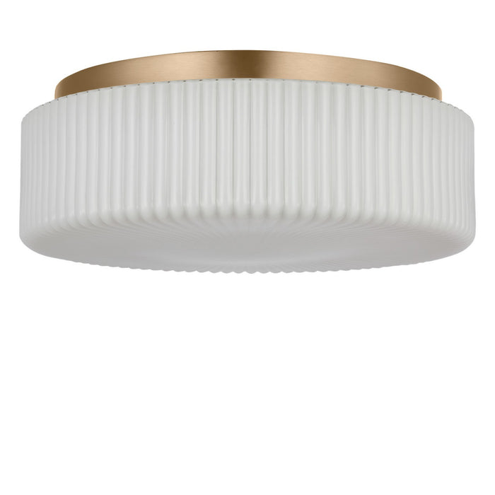 Myhouse Lighting Generation Lighting - GLF1992SBE - Two Light Flush Mount - Axira - Satin Brass