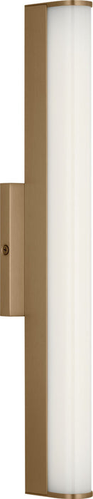 Myhouse Lighting Generation Lighting - GLV1531SB-L - LED Vanity - Cavitt - Satin Brass