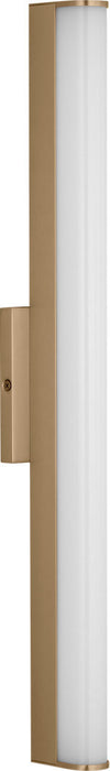 Myhouse Lighting Generation Lighting - GLV1541SB-L - LED Vanity - Cavitt - Satin Brass