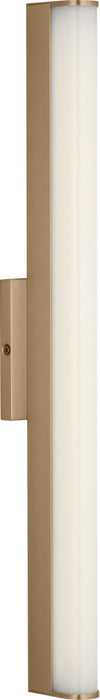 Myhouse Lighting Generation Lighting - GLV1541SB-L - LED Vanity - Cavitt - Satin Brass