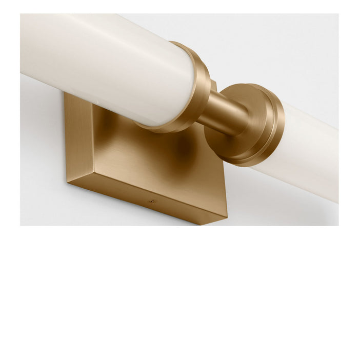 Myhouse Lighting Generation Lighting - GLV1432SB-L - LED Vanity - Coles - Satin Brass