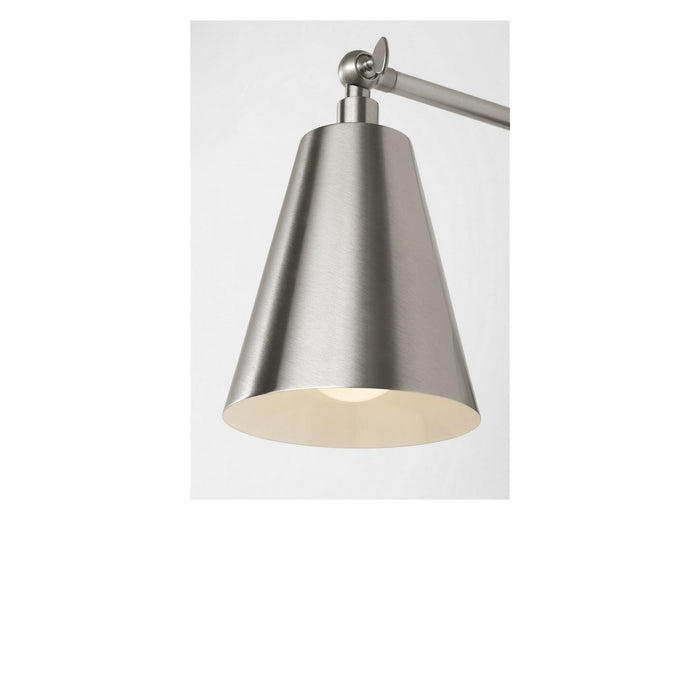 Myhouse Lighting Generation Lighting - GLW2001BN - One Light Wall Sconce - Drae - Brushed Nickel