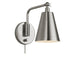 Myhouse Lighting Generation Lighting - GLW2001BNE - One Light Wall Sconce - Drae - Brushed Nickel