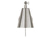 Myhouse Lighting Generation Lighting - GLW2001BNE - One Light Wall Sconce - Drae - Brushed Nickel
