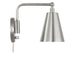 Myhouse Lighting Generation Lighting - GLW2001BNE - One Light Wall Sconce - Drae - Brushed Nickel