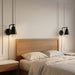 Myhouse Lighting Generation Lighting - GLW2001MBK - One Light Wall Sconce - Drae - Midnight Black