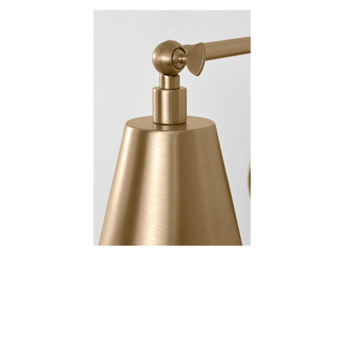 Myhouse Lighting Generation Lighting - GLW2001SB - One Light Wall Sconce - Drae - Satin Brass