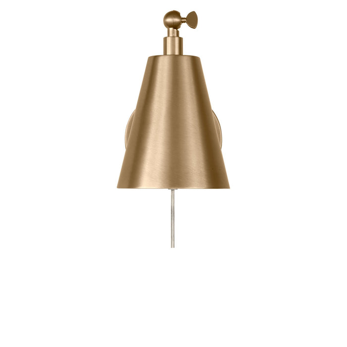 Myhouse Lighting Generation Lighting - GLW2001SBE - One Light Wall Sconce - Drae - Satin Brass