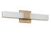 Myhouse Lighting Generation Lighting - GLV1662SB-L - LED Vanity - Fentress - Satin Brass