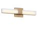 Myhouse Lighting Generation Lighting - GLV1662SB-L - LED Vanity - Fentress - Satin Brass