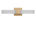 Myhouse Lighting Generation Lighting - GLV1662SB-L - LED Vanity - Fentress - Satin Brass