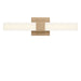 Myhouse Lighting Generation Lighting - GLV1662SB-L - LED Vanity - Fentress - Satin Brass