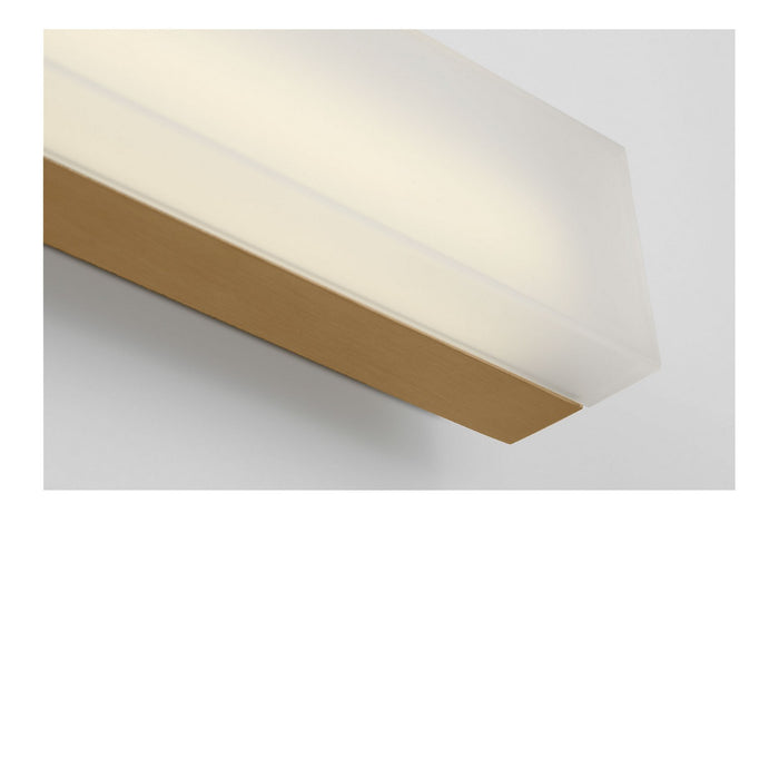 Myhouse Lighting Generation Lighting - GLV1662SB-L - LED Vanity - Fentress - Satin Brass