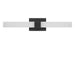 Myhouse Lighting Generation Lighting - GLV1672MBK-L - LED Vanity - Fentress - Midnight Black
