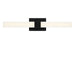 Myhouse Lighting Generation Lighting - GLV1672MBK-L - LED Vanity - Fentress - Midnight Black