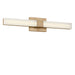 Myhouse Lighting Generation Lighting - GLV1672SB-L - LED Vanity - Fentress - Satin Brass