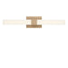 Myhouse Lighting Generation Lighting - GLV1672SB-L - LED Vanity - Fentress - Satin Brass