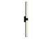 Myhouse Lighting Generation Lighting - GLV1652MBK-L - LED Vanity - Fentress - Midnight Black