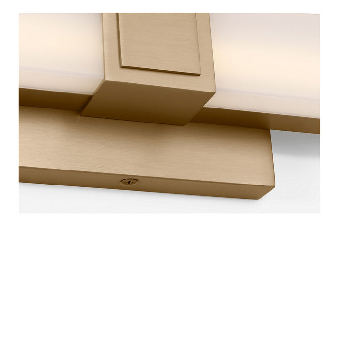 Myhouse Lighting Generation Lighting - GLV1652SB-L - LED Vanity - Fentress - Satin Brass