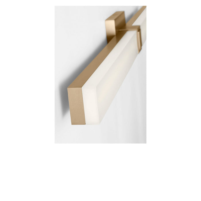 Myhouse Lighting Generation Lighting - GLV1652SB-L - LED Vanity - Fentress - Satin Brass
