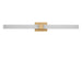 Myhouse Lighting Generation Lighting - GLV1652SB-L - LED Vanity - Fentress - Satin Brass