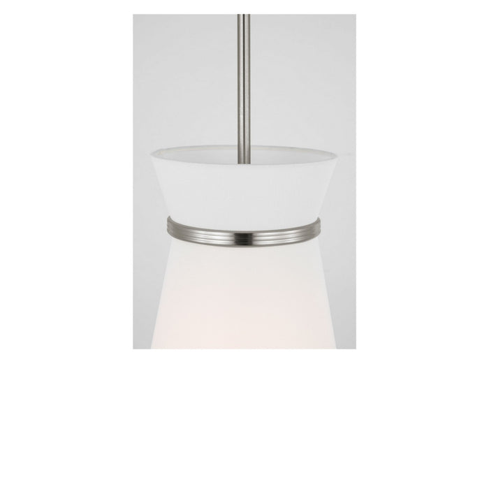Myhouse Lighting Generation Lighting - GLP1751BN - One Light Pendant - Fynn - Brushed Nickel