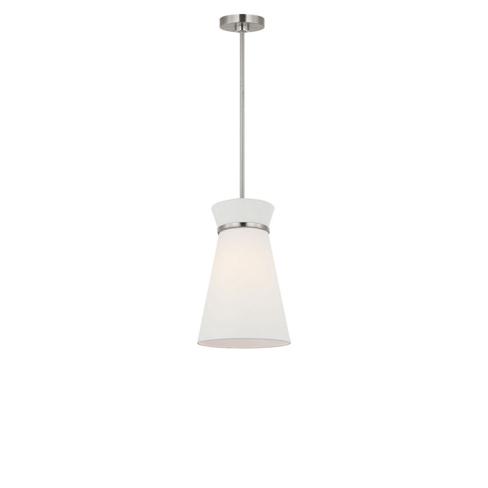 Myhouse Lighting Generation Lighting - GLP1751BNE - One Light Pendant - Fynn - Brushed Nickel