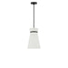 Myhouse Lighting Generation Lighting - GLP1751MBK - One Light Pendant - Fynn - Midnight Black