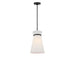 Myhouse Lighting Generation Lighting - GLP1751MBK - One Light Pendant - Fynn - Midnight Black
