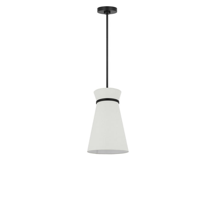 Myhouse Lighting Generation Lighting - GLP1751MBK - One Light Pendant - Fynn - Midnight Black