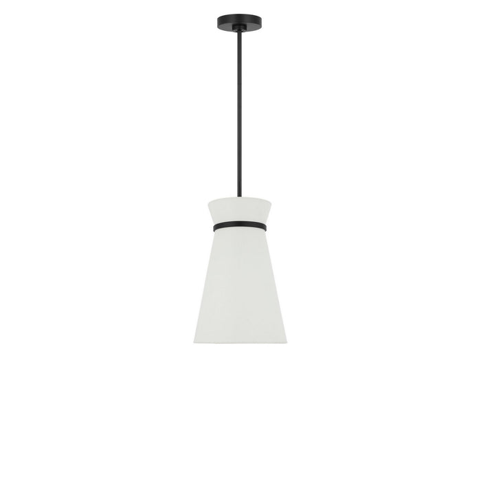 Myhouse Lighting Generation Lighting - GLP1751MBKE - One Light Pendant - Fynn - Midnight Black