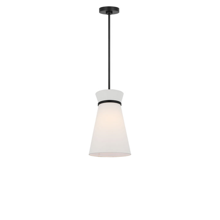 Myhouse Lighting Generation Lighting - GLP1751MBKE - One Light Pendant - Fynn - Midnight Black