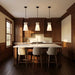 Myhouse Lighting Generation Lighting - GLP1751MBKE - One Light Pendant - Fynn - Midnight Black