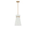 Myhouse Lighting Generation Lighting - GLP1751SB - One Light Pendant - Fynn - Satin Brass