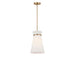 Myhouse Lighting Generation Lighting - GLP1751SB - One Light Pendant - Fynn - Satin Brass