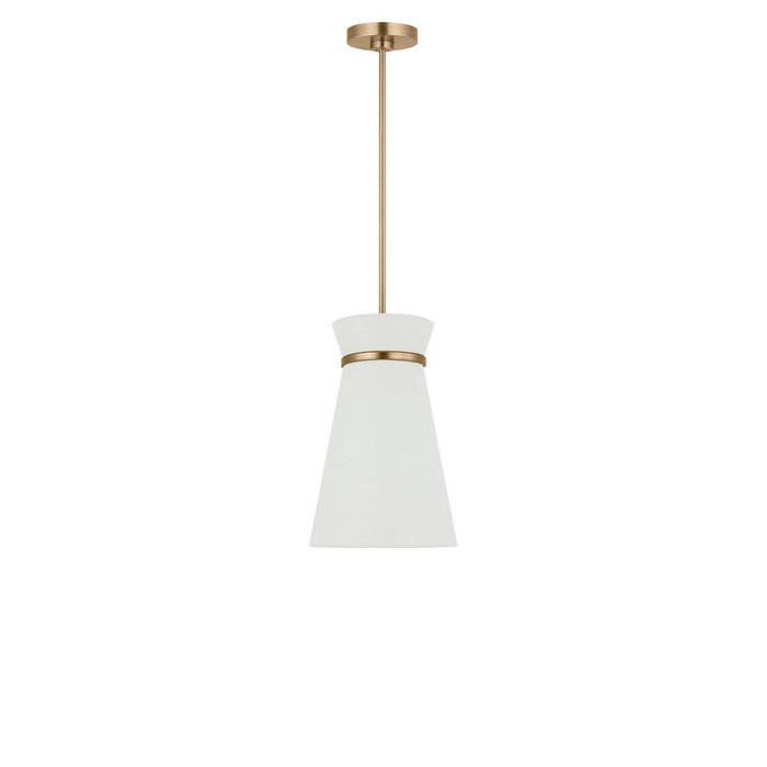 Myhouse Lighting Generation Lighting - GLP1751SBE - One Light Pendant - Fynn - Satin Brass