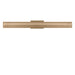 Myhouse Lighting Generation Lighting - GLW2021SB - LED Picture Light - Gallery - Satin Brass