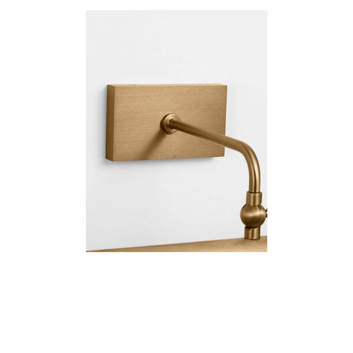 Myhouse Lighting Generation Lighting - GLW2031SB - LED Picture Light - Loxen - Satin Brass