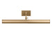 Myhouse Lighting Generation Lighting - GLW2031SB - LED Picture Light - Loxen - Satin Brass